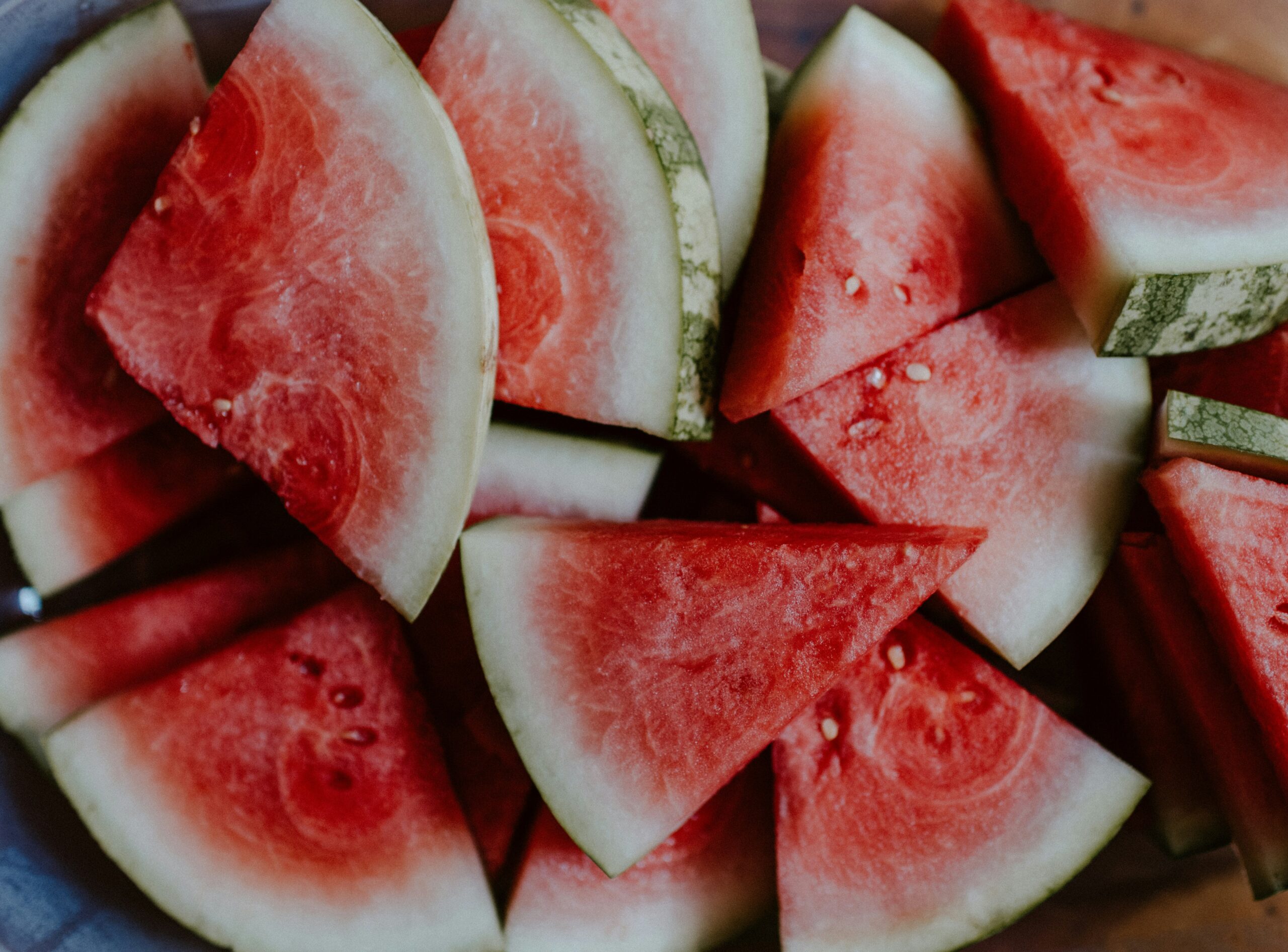 sliced watermelons: Watermelon Rinds