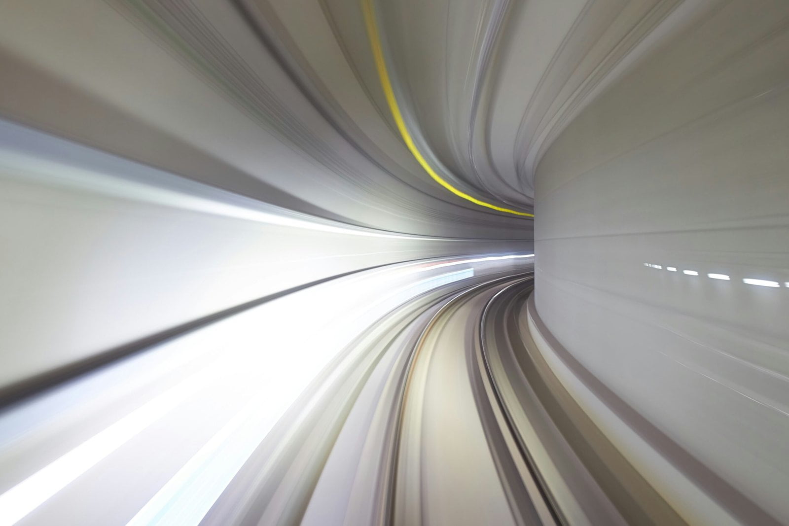 time lapse photography of tunnel: The Fastest Element