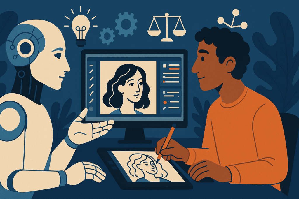 The Future of Creative Work in an AI World